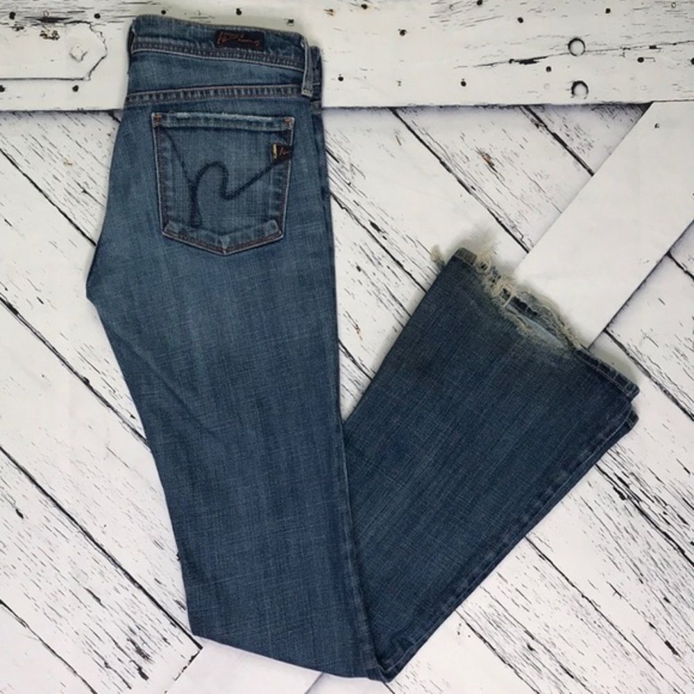 CITIZENS OF HUMANITY Ingrid Low Waist Flare Jeans - Picture 3 of 15